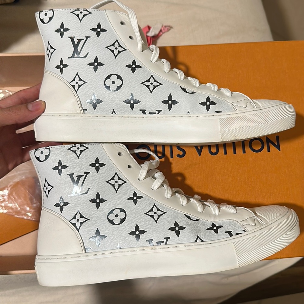 Louis Vuitton hi top sneakers